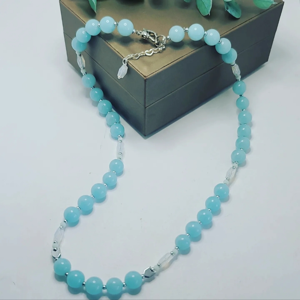 Green Agate Buddha charm bracelet